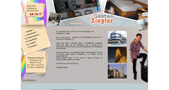 Desktop Screenshot of hotel-ziegler.com